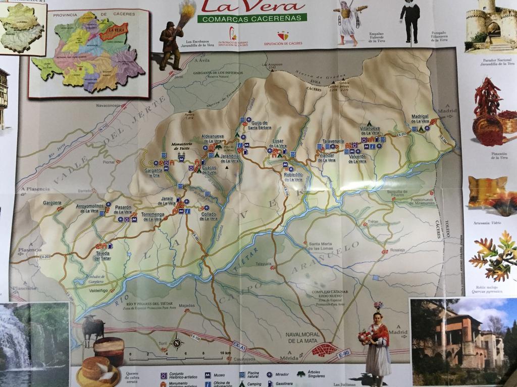 Casa Rural Sierra De Tormantos Guijo de Santa Bárbara Eksteriør billede